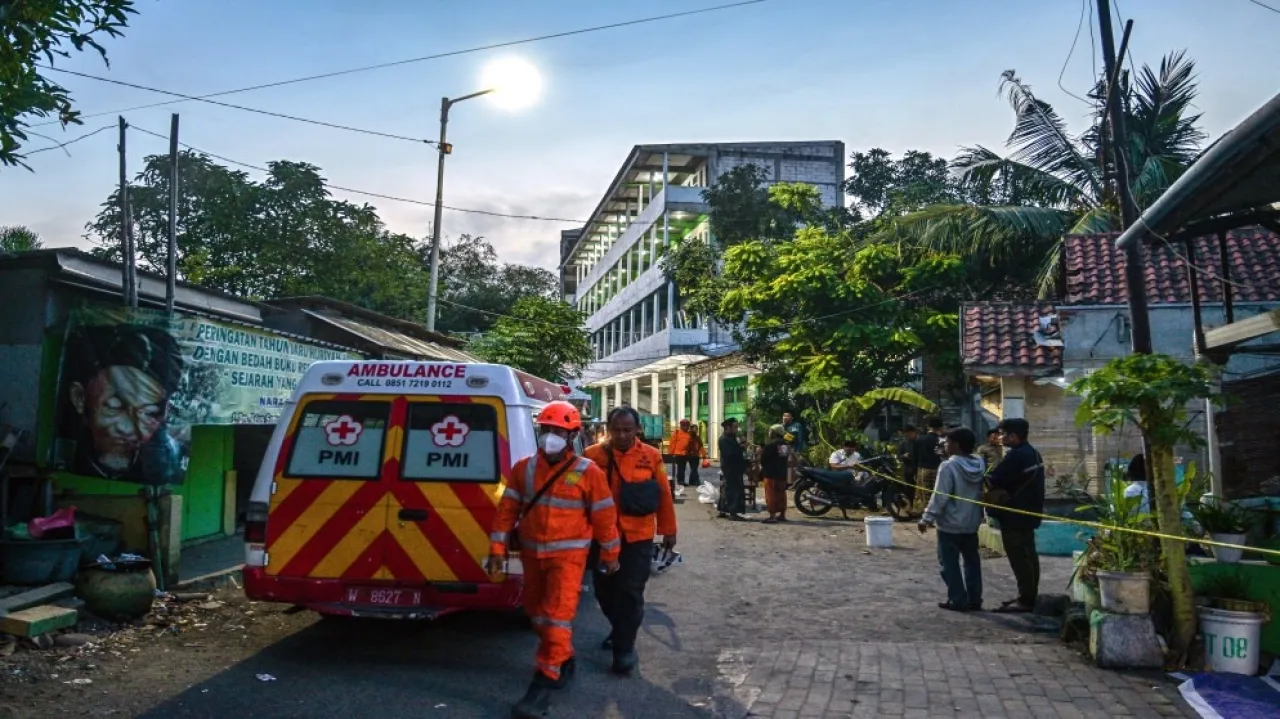 The death toll from the collapse of a school in Indonesia rises to 17
