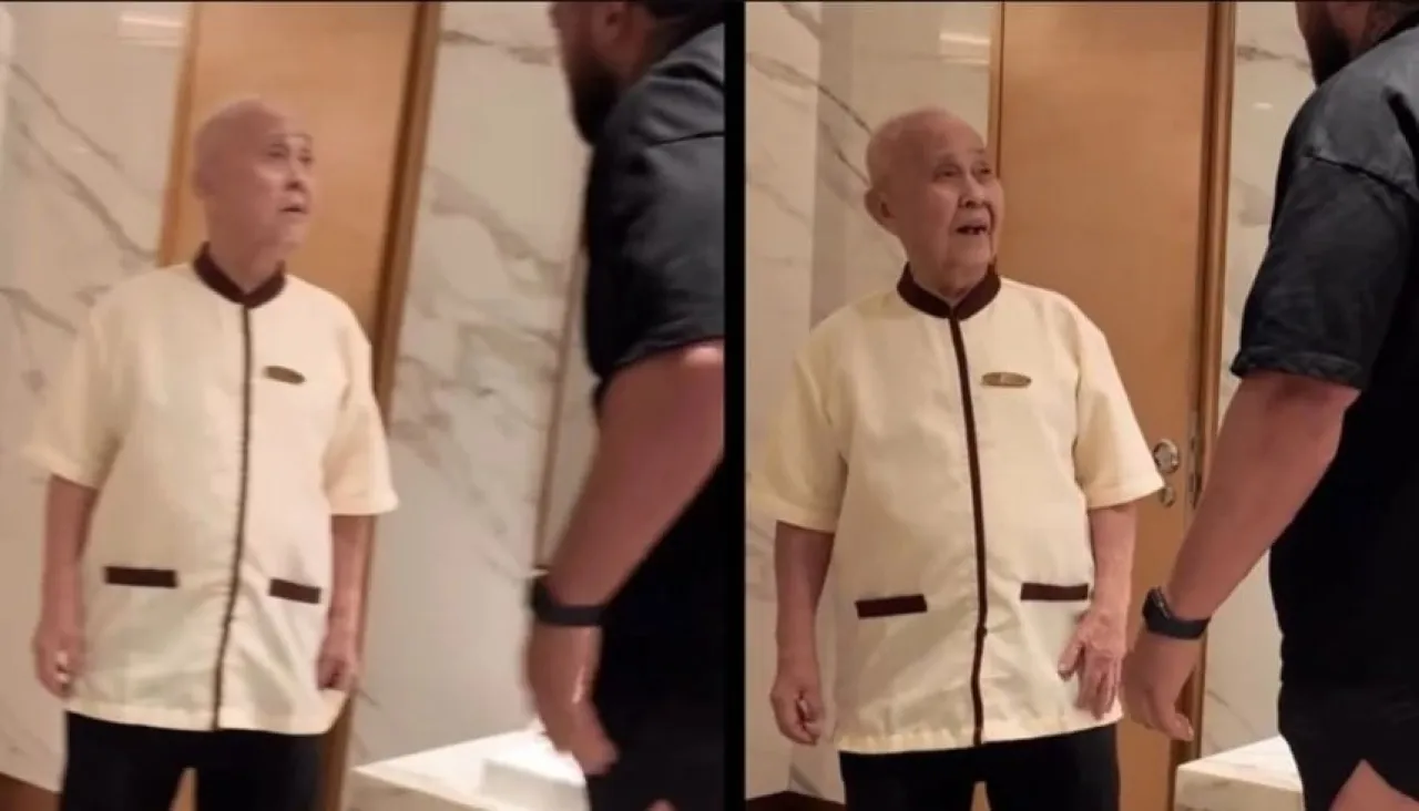 Works 12 hours a day Video sparks interaction for a nonagenarian sanitation worker