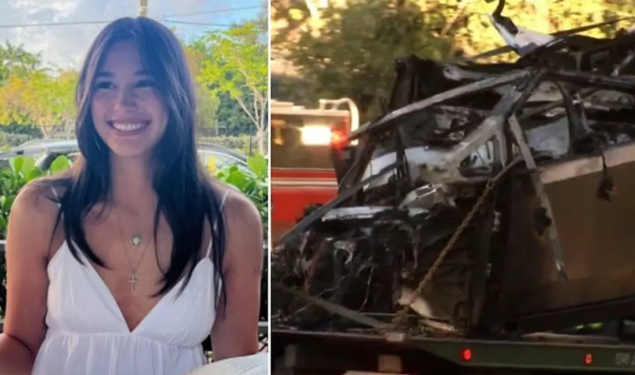 طالبة جامعية تحترق حية داخل سيارة تسلا سايبرترك