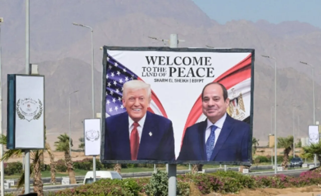 Trump from Egypt We are heading towards an advanced Middle East and Iran will join soon