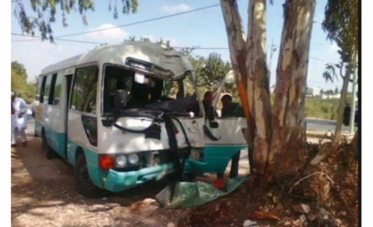 23 injuries from a public bus rollover accident in Irbid Governorate