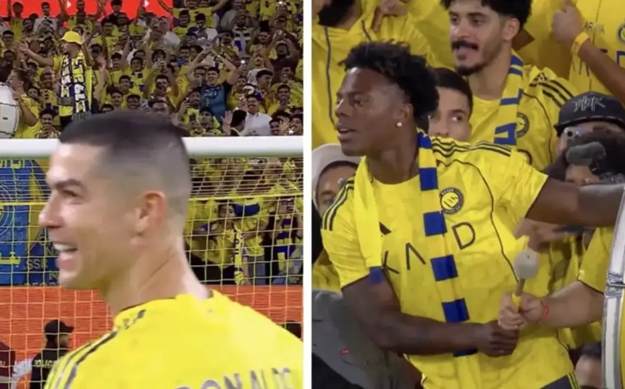 Ronaldo Turns into a Maestro with the Help of YouTuber Speed