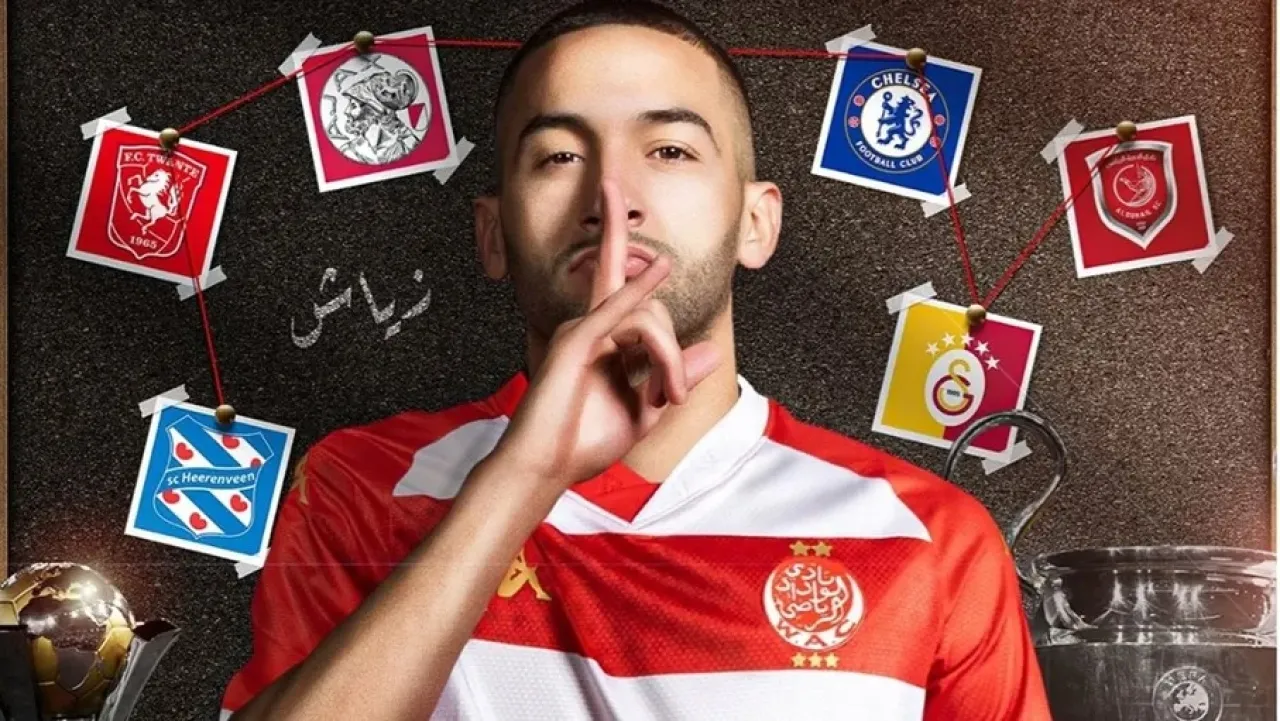 Wydad of Morocco announces the signing of Hakim Ziyech