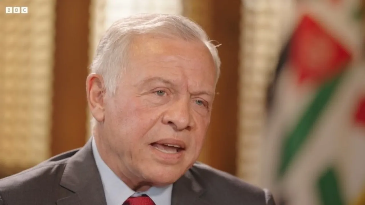 الملك لبي بي سي الأردن لن يرسل قوات إلى غزة