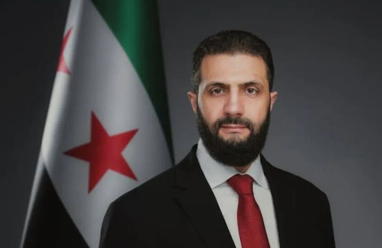 الرئيس السوري أحمد الشرع