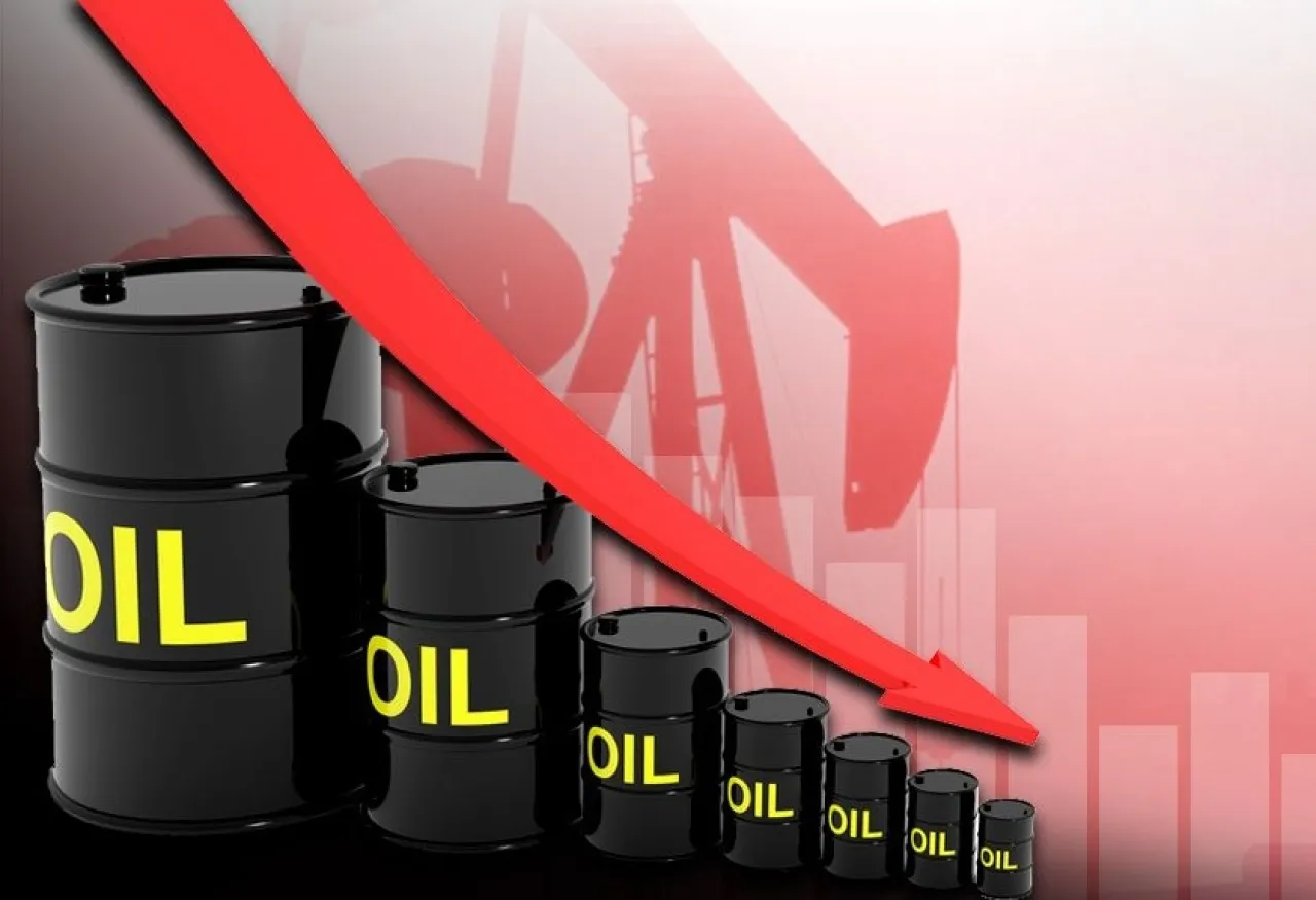 Heading towards decline A drop in global oil prices