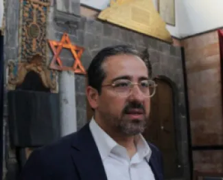 The first Jewish candidate since 1967... Rabbi Henry Hamra announces his candidacy for the People's Council