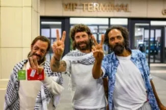 Activists of the Resilience Fleet Narrate Details of Their Detention in Israel