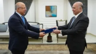 Jordan.. Naffa as the Ambassador to Iraq