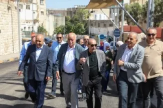 Ministerial delegation inspects the reality of services and projects in the governorates of Ajloun and Irbid