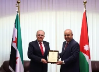 محافظة ومروان الحلبي - من اللقاء