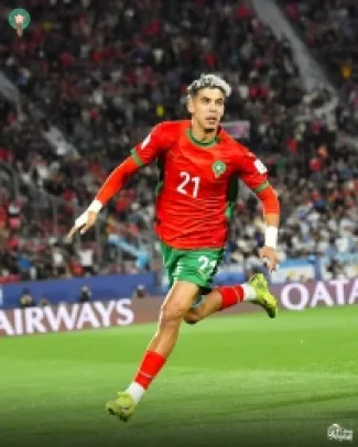 زابيري يحتفل بالهدف