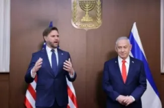 نائب الرئيس الأميركي جي دي فانس اعتبر ان تصويت الكنيست الأخير بشأن الضفة الغربية يعتبر رمزيا