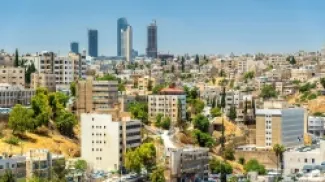 منظر عام للعاصمة الأردنية عمّان