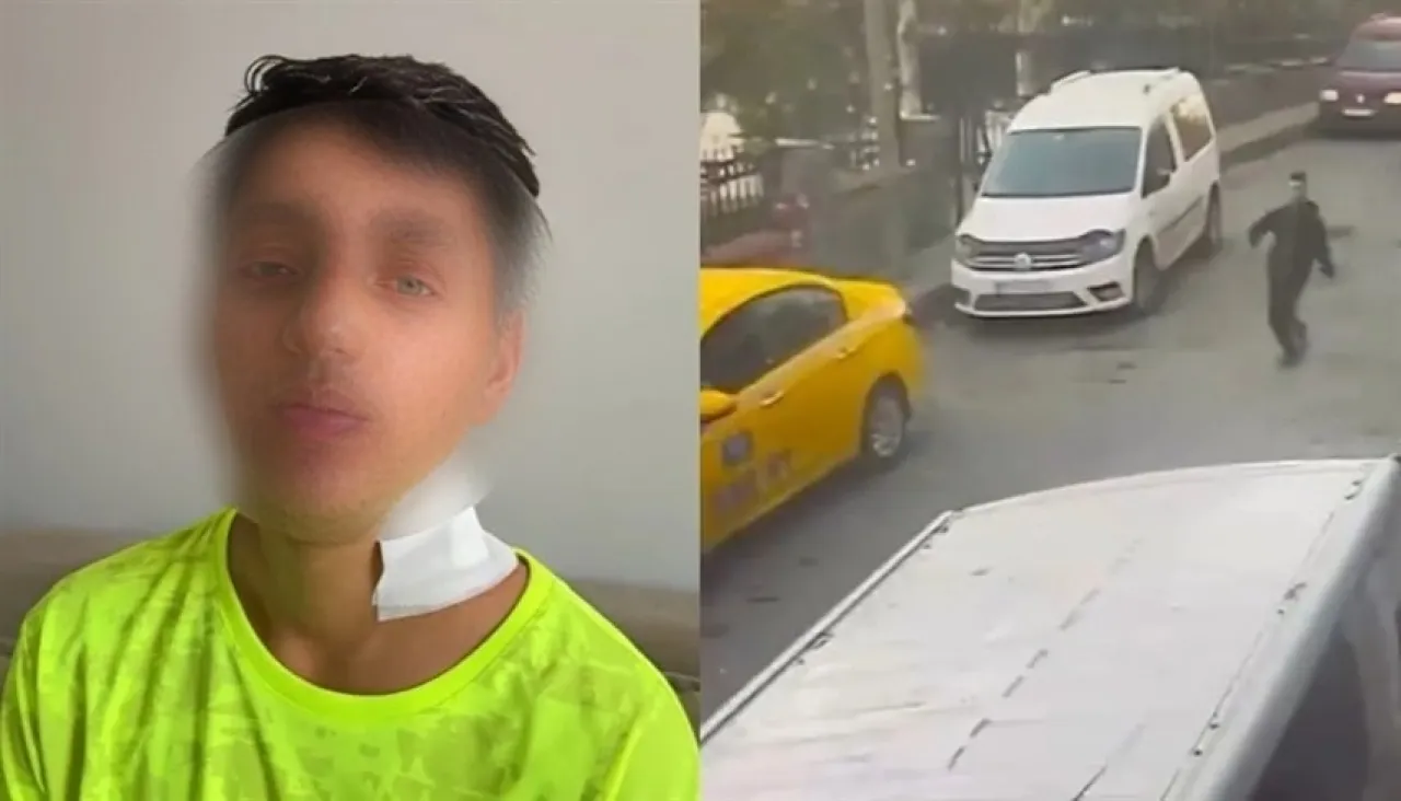 Waited for him on the school road A Turkish student stabs his classmate in the neck in the middle of the street
