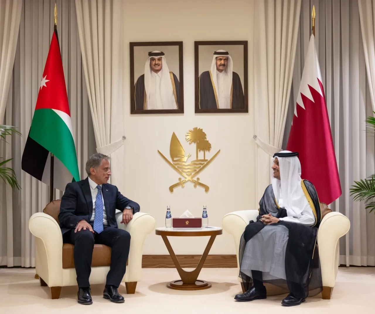 Prime Minister and Qatari counterpart affirm ongoing coordination cooperation and economic relations development
