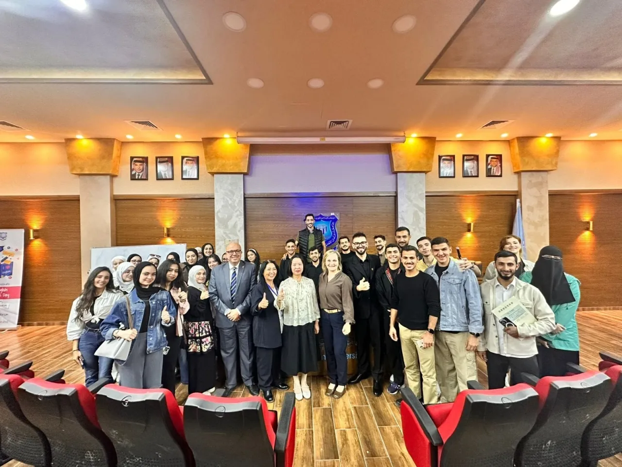 Seminar at Amman AlAhliyya about Scholarships Opportunities and Cultural Events in China