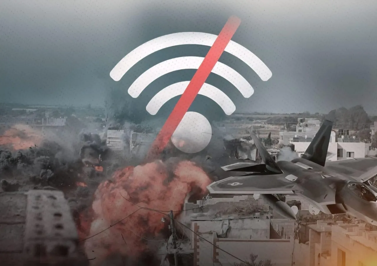 Internet and Cellular Service Disruption in Gaza