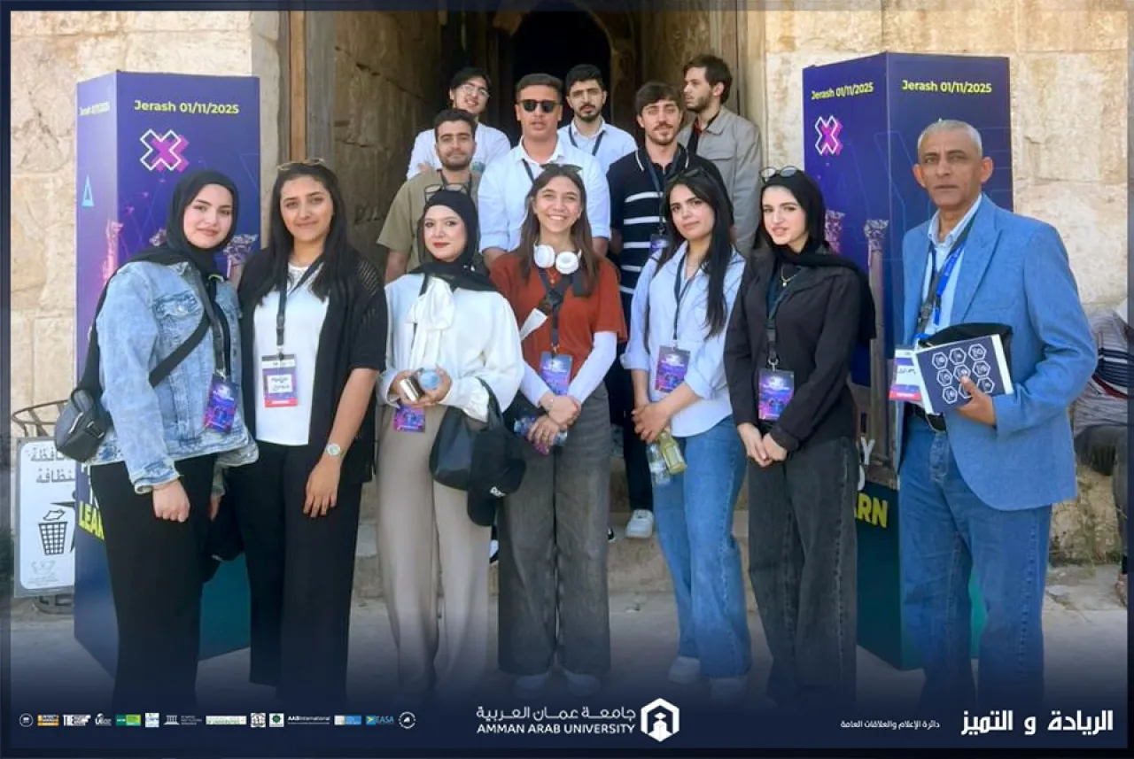 Students from Amman Arab University Participate in Preparatory Sessions for the Thirteenth Electronic Game Makers Summit in Jera