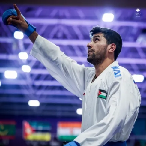 المنتخب الأردني للكراتيه يضيف ميدالية فضية وبرونزيتين في دورة ألعاب التضامن الاسلامي