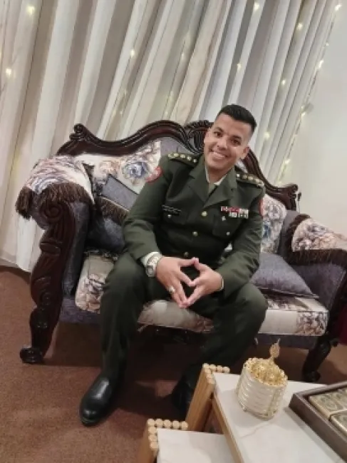 العباس برهم.. مبارك الترفيع إلى رتبة نقيب