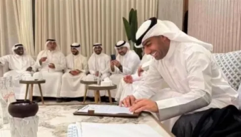 بدر الشعيبي يفاجئ جمهوره بزواجه الثالث ويشارك لحظات عقد القران