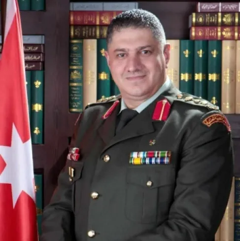 شكر للدكتور العقيد مهدي فريحات