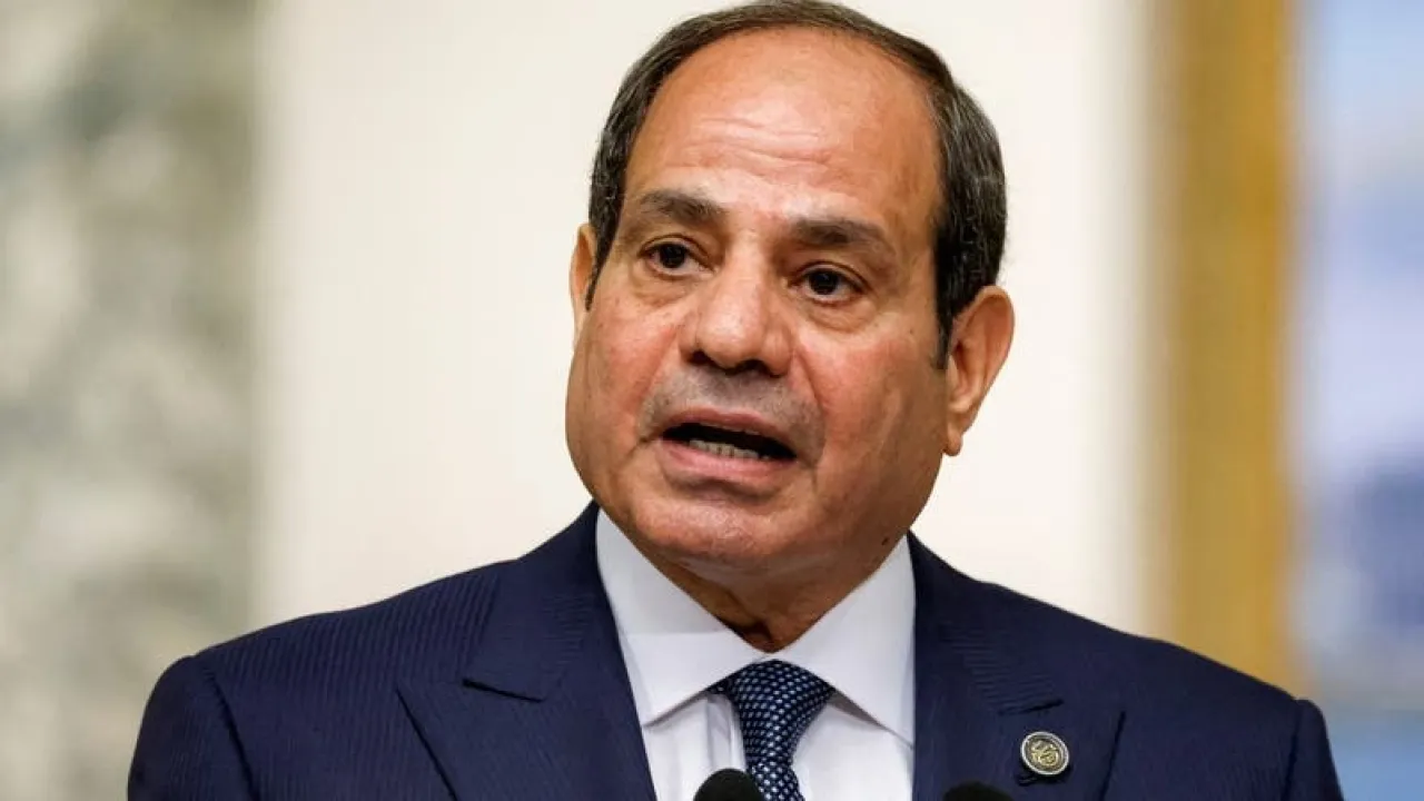 AlSisi affirms We reject any efforts to displace the Palestinian people from their land