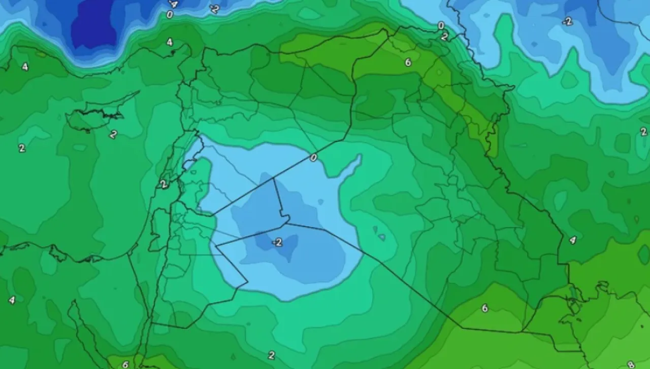 عاجل أجواء باردة وأمطار في مناطق عديدة من الأردن منتصف الأسبوع 