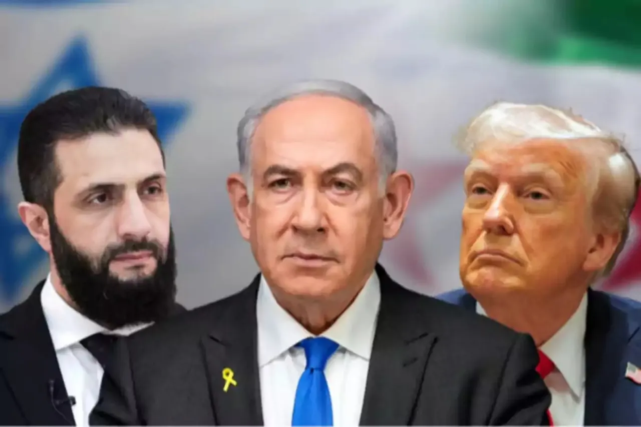 ترمب نتنياهو والشرع