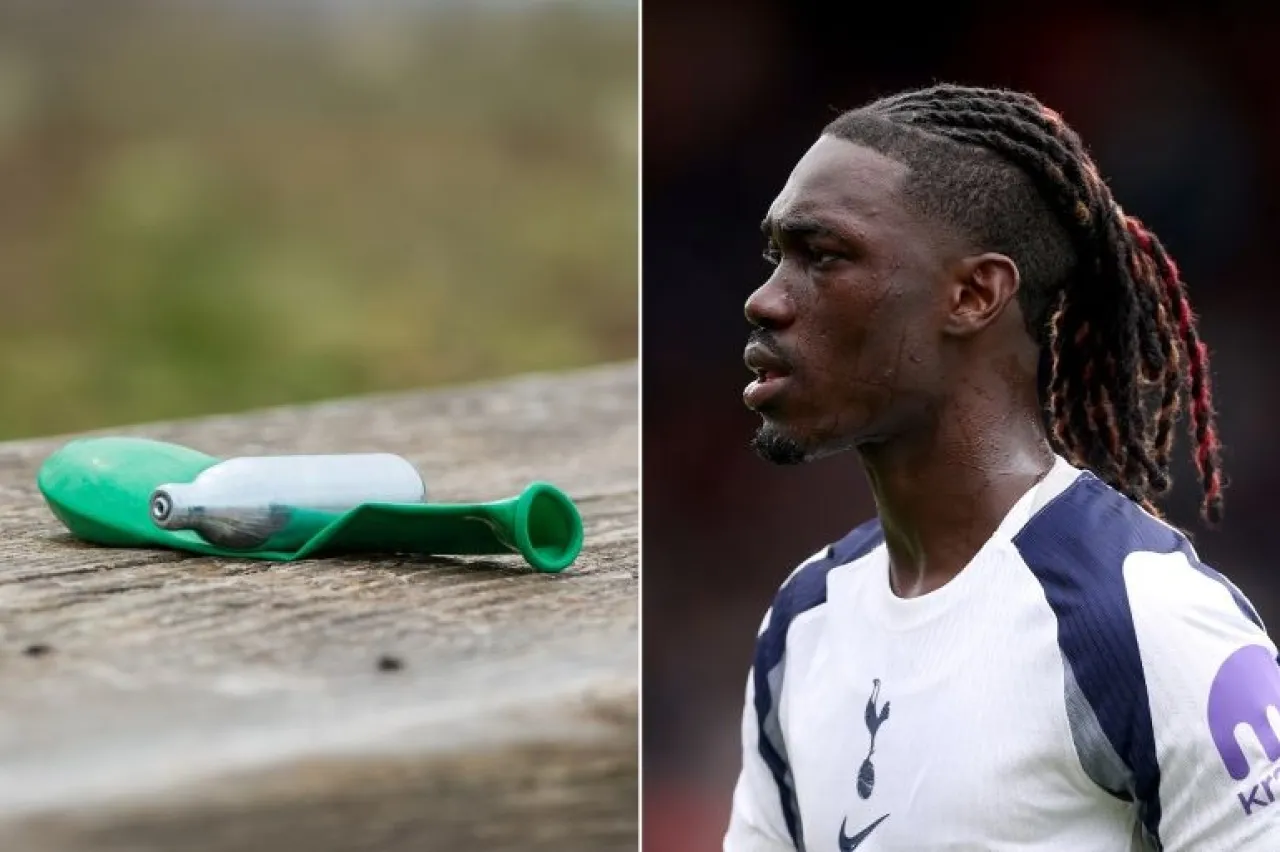 إيف بيسوما لاعب توتنهام هوتسبير كان مدمنا على استنشاق غاز الضحك