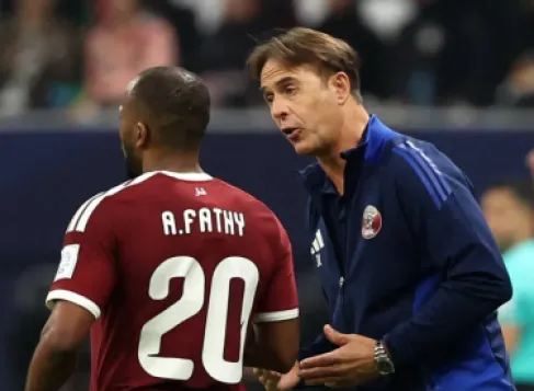 Qatari Coach Lopetegui Accuses Tunisia of Relaxation Against Palestine