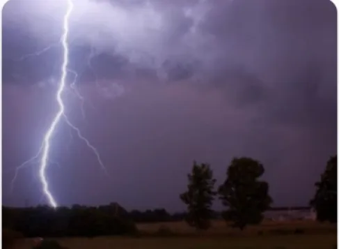 الأرصاد تحذر الأردنيين من البرق