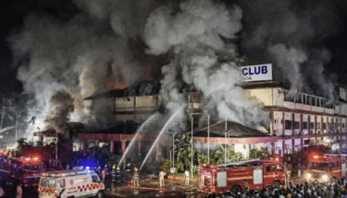 الهند.. وفاة 23 شخصًا في حريق هائل داخل ملهى ليلي