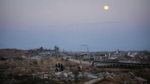 جيش الاحتلال : الخط الأصفر في غزة يمثل حدودا جديدة