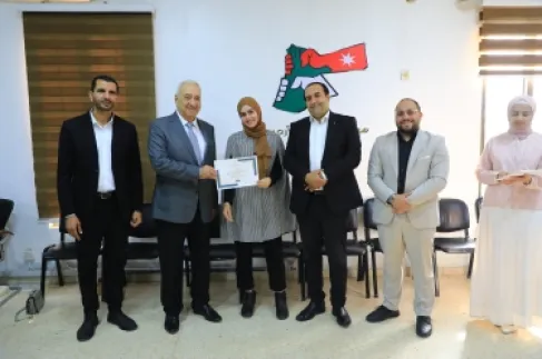 ناصر الدين يرعى تخريج مجموعة من (شباب كلنا الأردن)