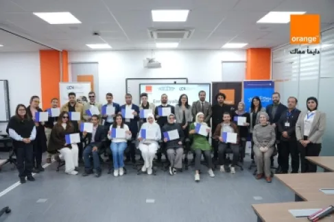 أورنج الأردن تختتم برنامج (قادرون) للأشخاص ذوي الإعاقة بالتعاون مع شركة Ablers