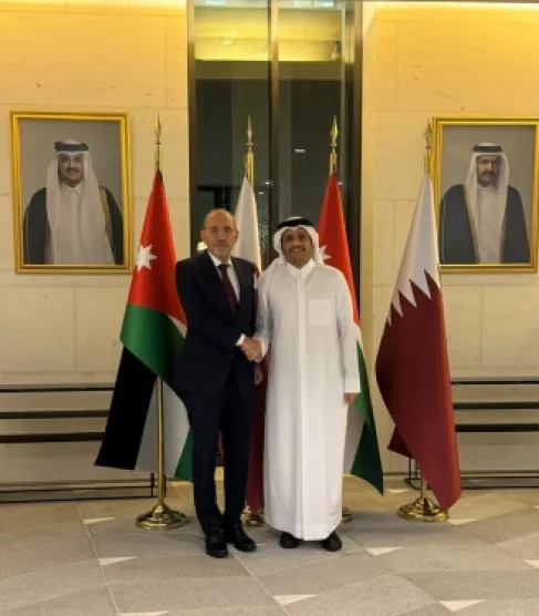 الأردن وقطر يبحثان إنهاء التصعيد الإسرائيلي في الضفة الغربية