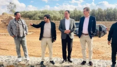 السفير الألماني: دراسة تمويل مشاريع جديدة في أم الجمال