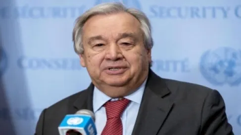 Guterres: The United Nations will meet with both sides of the Sudanese conflict in Geneva