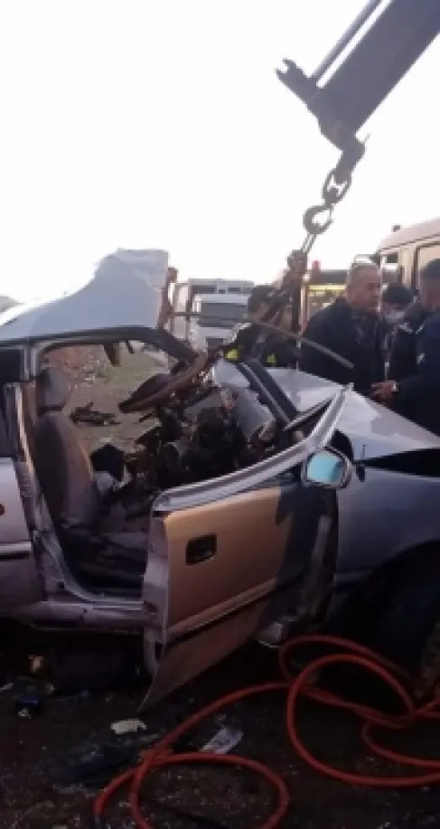 وفاتان بحادث سير على طريق جابر – الرمثا - فيديو