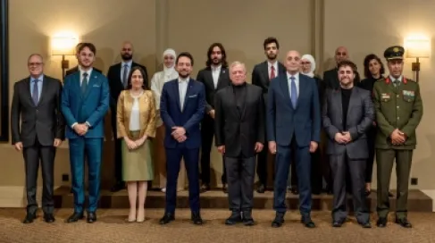 الملك يلتقي فريق الجناح الأردني في إكسبو 2025 أوساكا