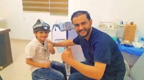 The Dedicated Physician.. Citizens Express Their Admiration for the Director of the Northern Badia Hospital, Mu'tasim Al-Attiin