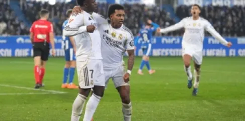 رودريجو ينقذ الريال من مخ ألافيس ويعيد الملكي لسكة الانتصارات