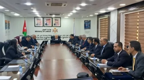 البكار يرحب بنقل الخبرات المصرية في مجال التنقيب عن النفط للشباب الأردنيين