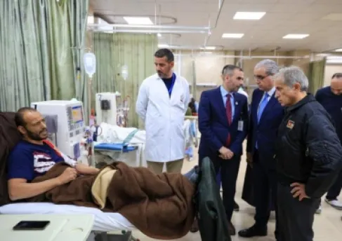 الأردن.. حسّان يوجه بتوسعة قسم الكلى وتطوير الخدمات في مستشفى عين الباشا