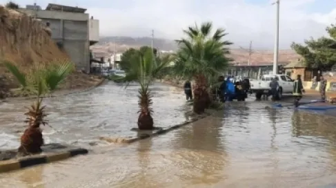 تحذير من تشكل السيول جنوبي الأردن