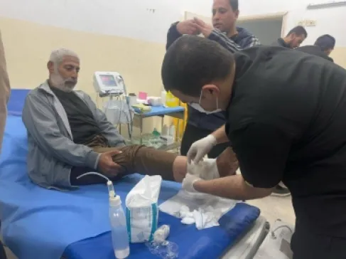 القوات المسلحة تستأنف عمل المستشفى الميداني الأردني في تلّ الهوا شمال غزة