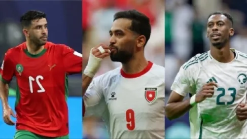 3 لاعبين يتنافسون على جائزة هداف كأس العرب