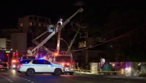 Video: Ferrari Splits in Half During Chase, Cuts Power in Miami